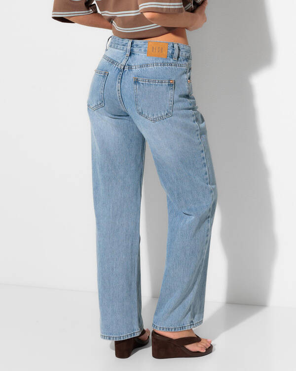DESU Icon Straight Leg Jeans for Womens