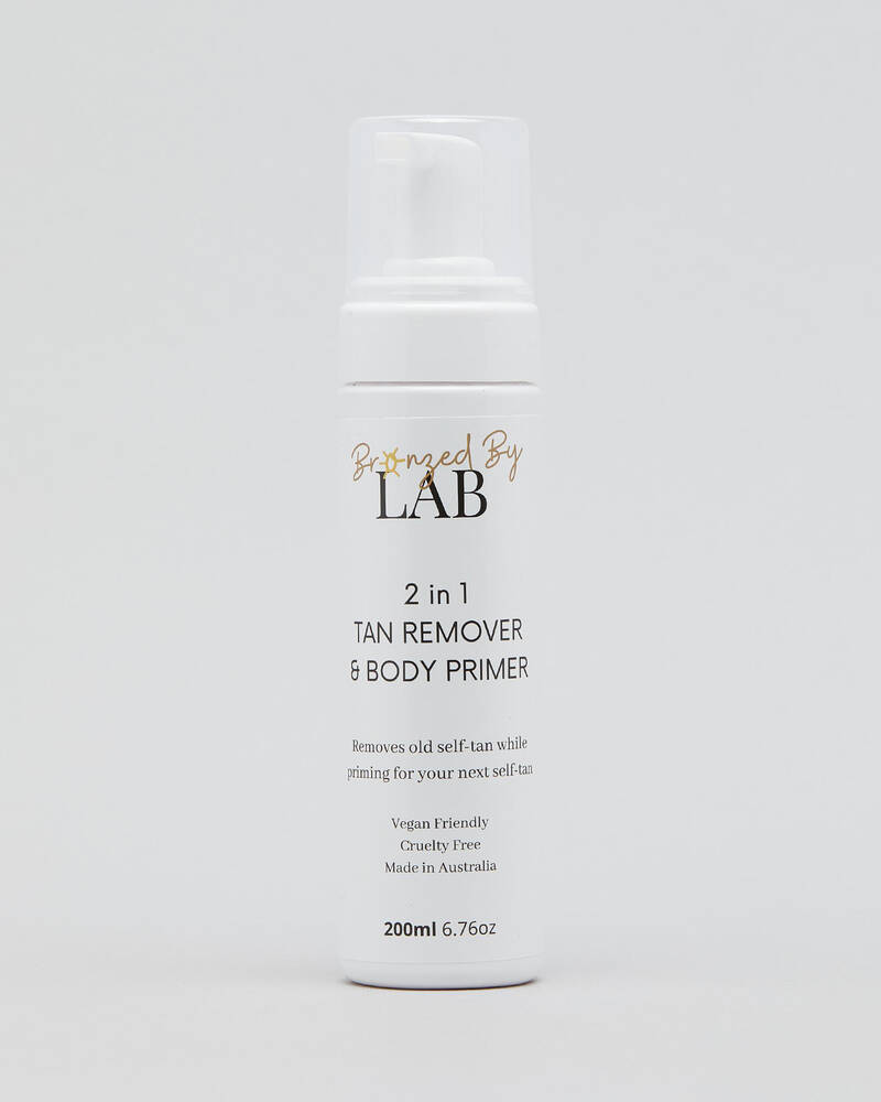 Bronzed By Lab Tan Remover/Body Primer for Unisex
