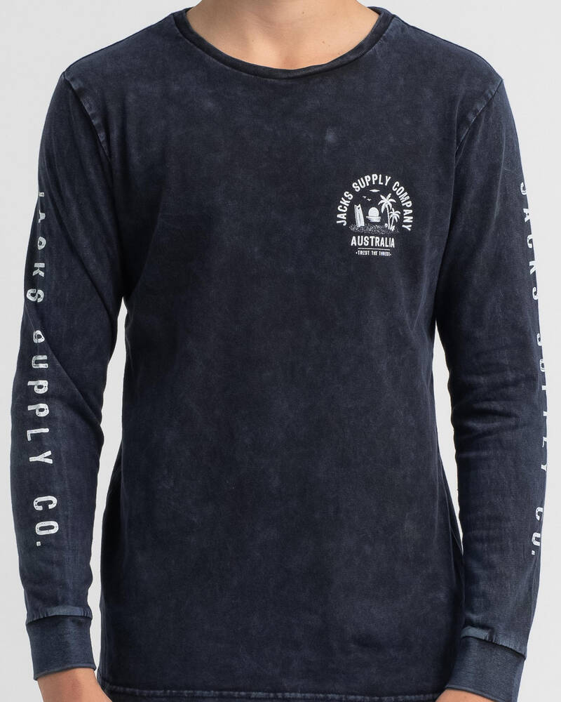 Jacks Boys' Laze Long Sleeve T-Shirt for Mens