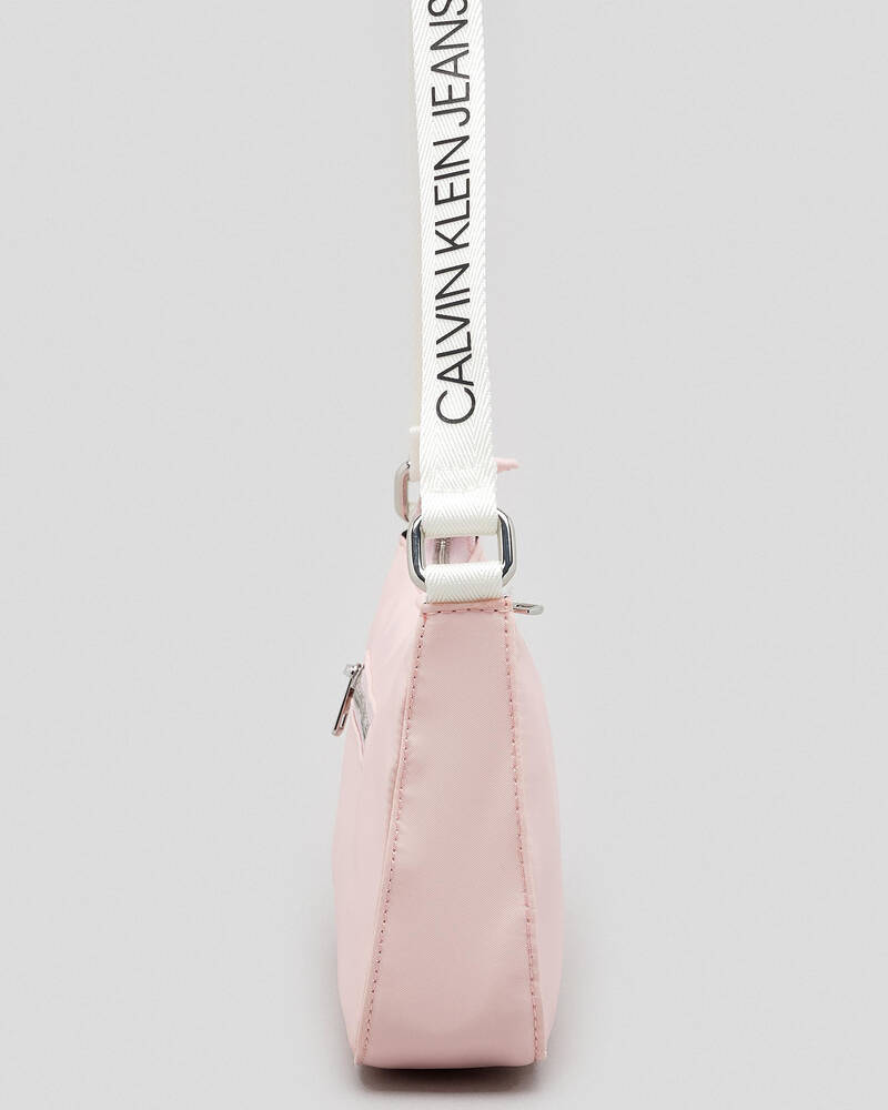 Calvin Klein Logo Strap Hand Bag for Womens