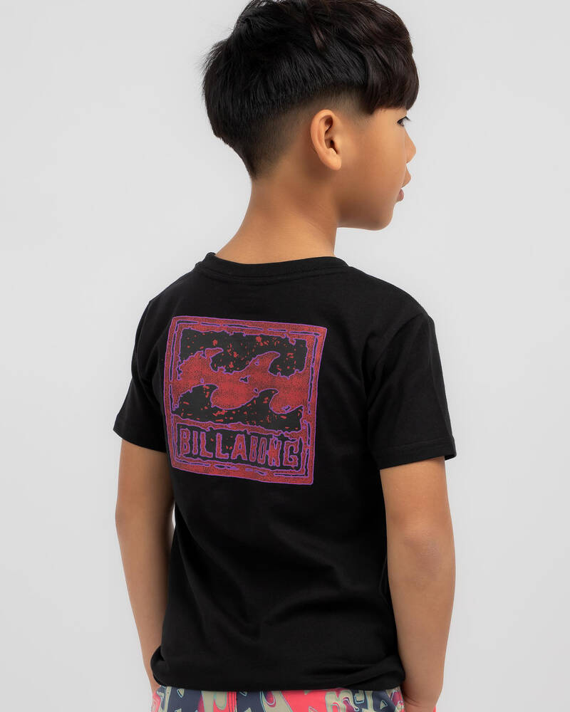 Billabong Toddlers' Crayon Wave T-Shirt for Mens