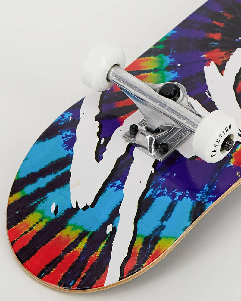 Sanction Technicolour 8.0" Complete Skateboard for Unisex
