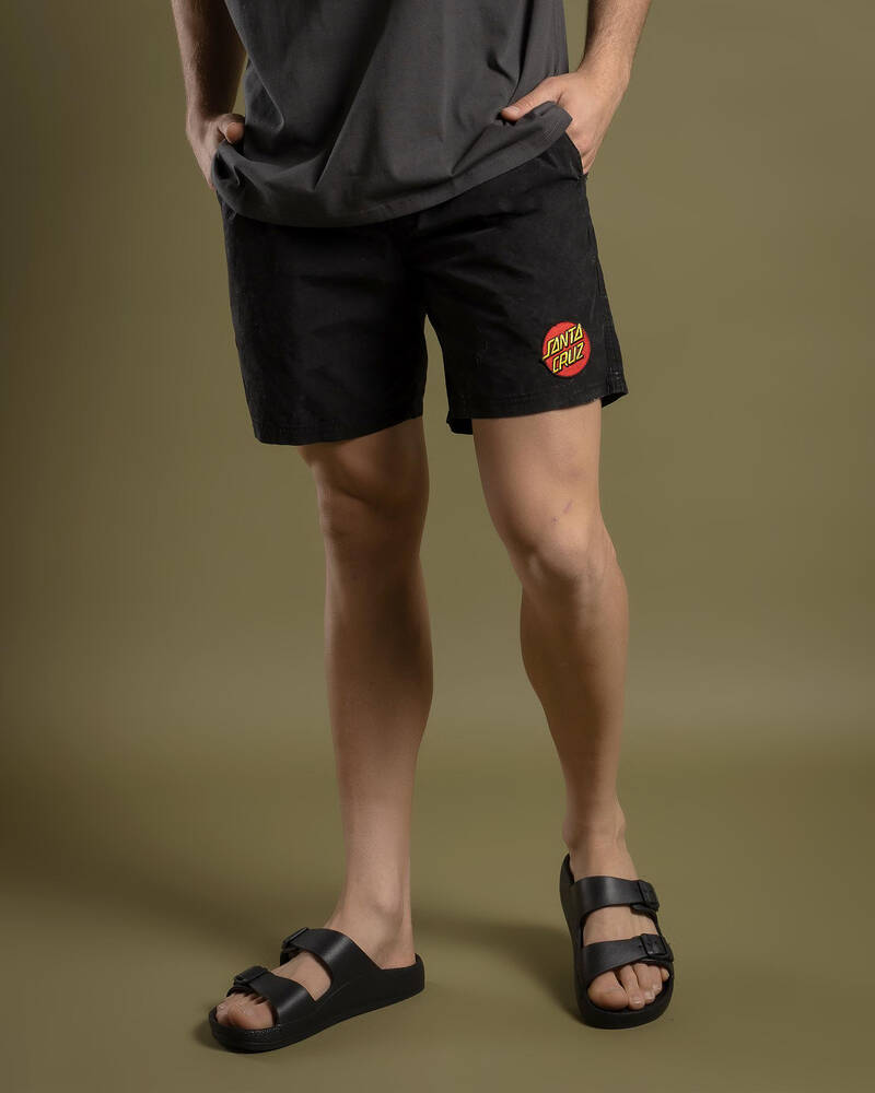 Santa Cruz Classic Dot Cruzier Shorts for Mens