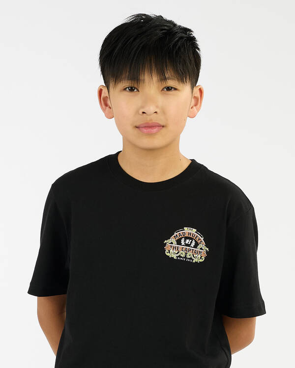 The Mad Hueys Boys' Dragon Captain T-Shirt for Mens
