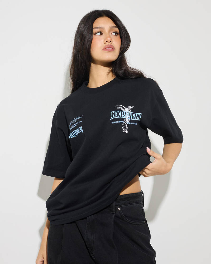 Nena & Pasadena Azrael Box Fit T-Shirt for Womens
