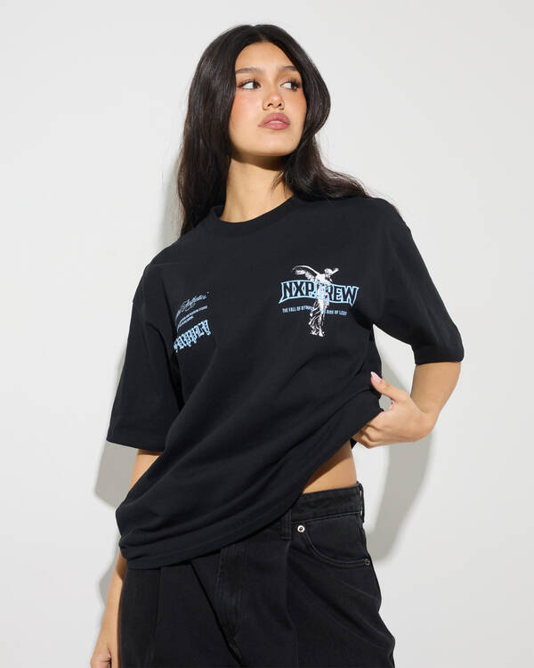 Nena & Pasadena Azrael Box Fit T-Shirt for Womens