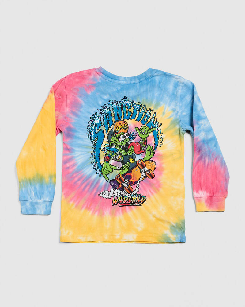 Sanction Toddlers' Rainbow Rush Long Sleeve T-Shirt for Mens