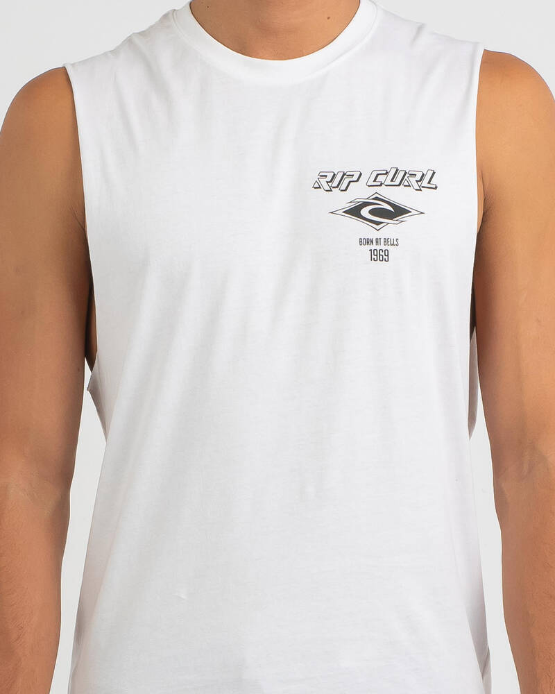 Rip Curl Fadeout Icon Muscle Tank for Mens