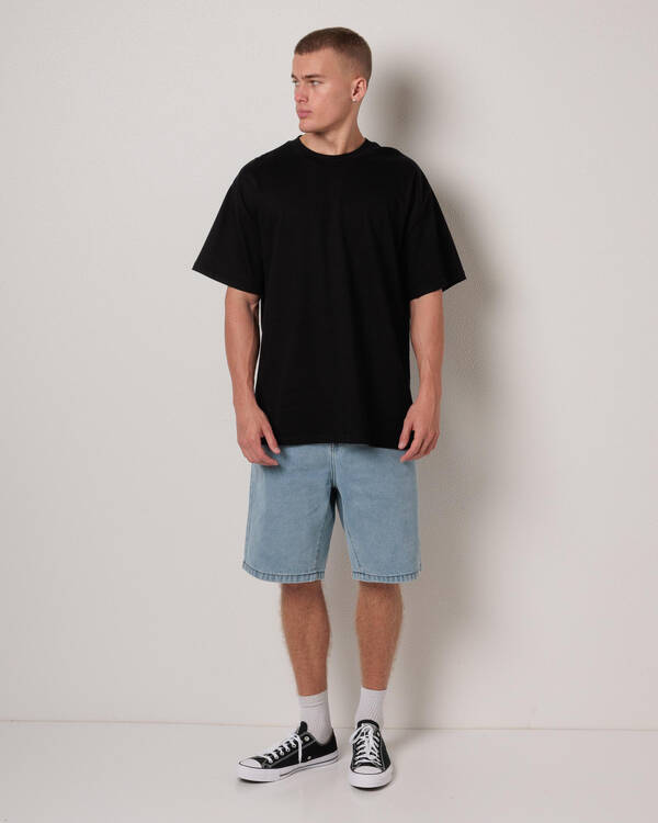 S-Double Embroidered 5 Pocket Shorts for Mens