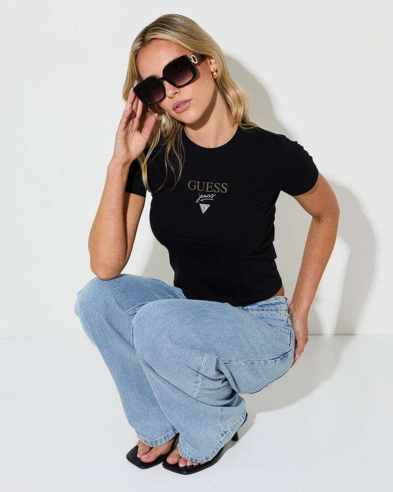 GUESS Baker Baby Tee for Womens