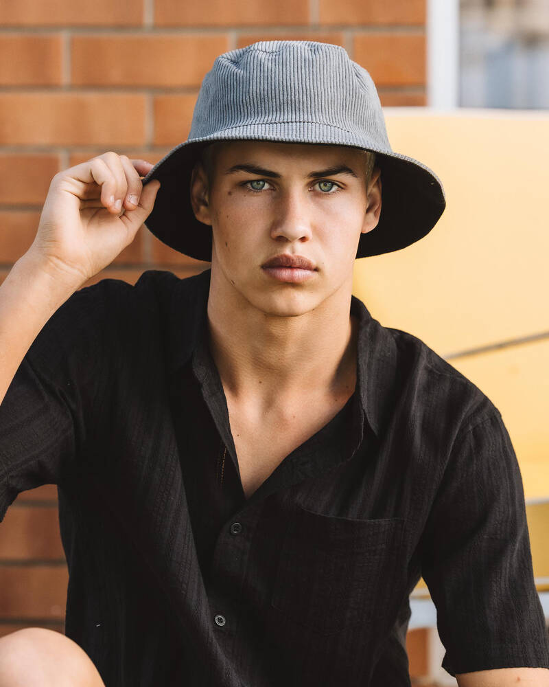 Skylark Cord Reversible Bucket Hat for Mens