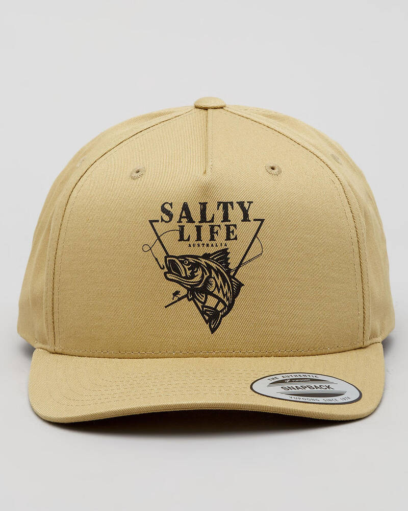 Salty Life Lured Snapback Cap for Mens