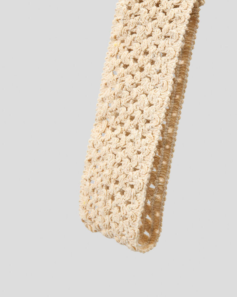 Karyn In LA Tulum Crochet Headband for Womens