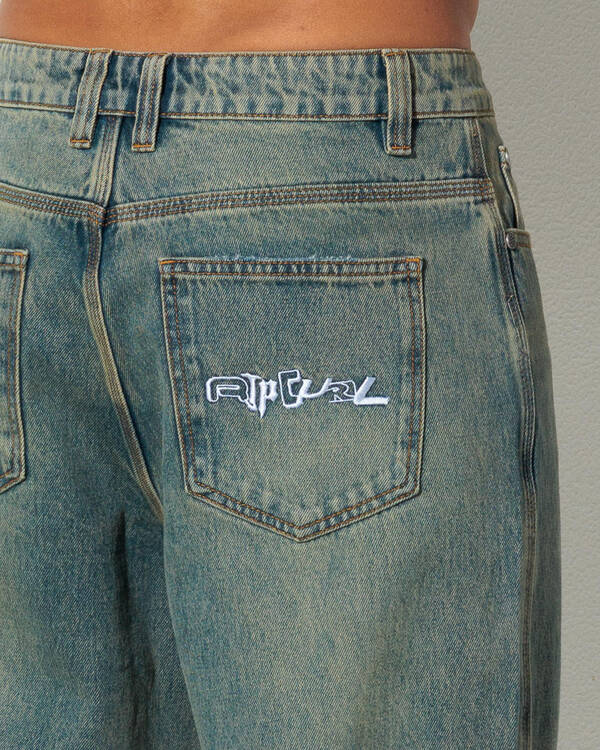Rip Curl Archive Dirty Denim Pants for Mens