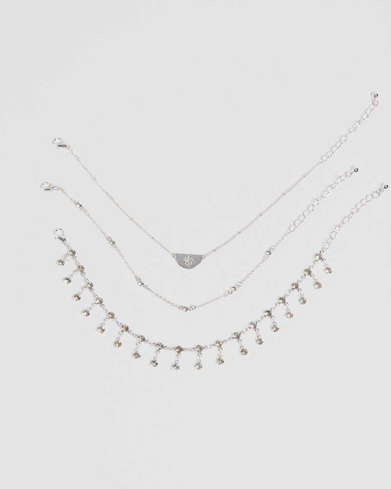 Karyn In LA Honey Anklet Pack for Womens