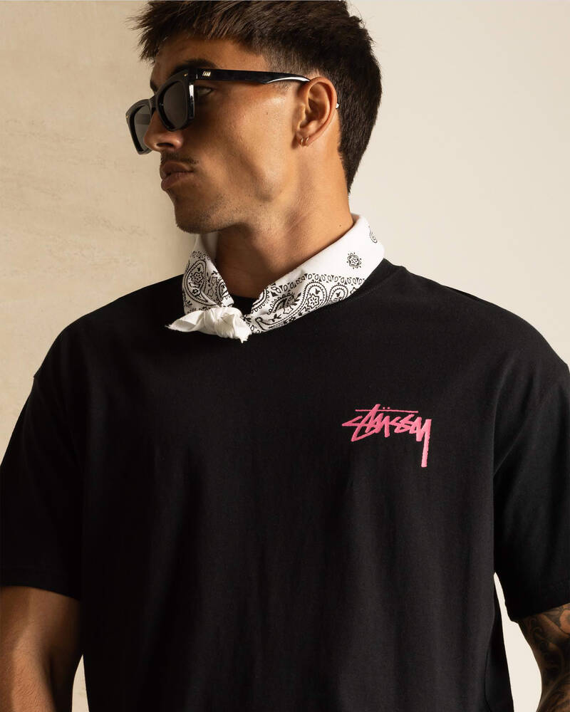 Stussy Italic NO.4 T-Shirt for Mens