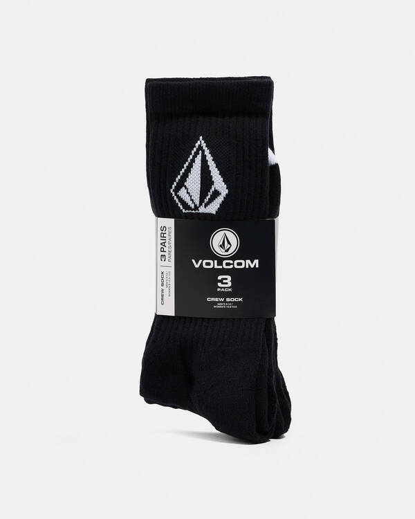 Volcom Full Stone Socks 3 Pack for Mens