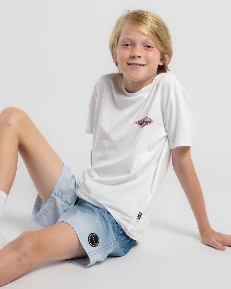 Billabong Boys' Crayon Wave T-Shirt for Mens