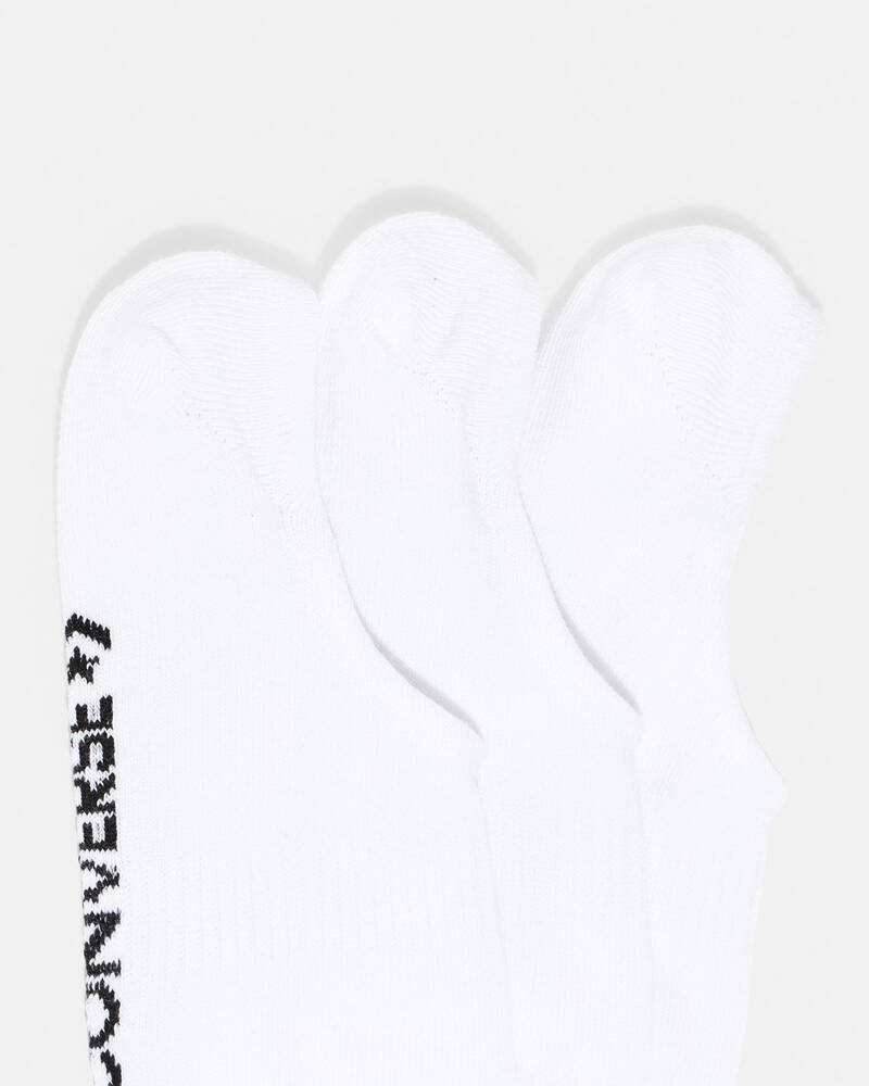 Converse No Show Socks 3 Pack for Mens
