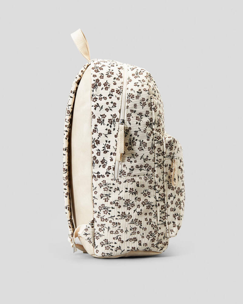 Ava And Ever Florence Cord Backpack for Womens