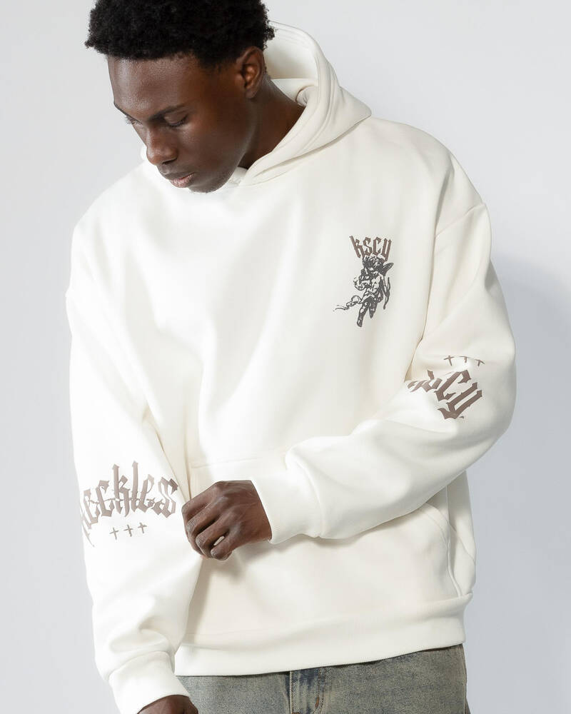 Kiss Chacey Shield Heavy Oversized Hoodie for Mens