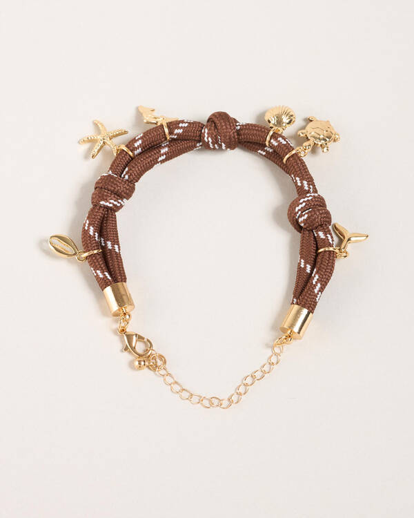 Karyn In LA Rope Charm Bracelet for Womens