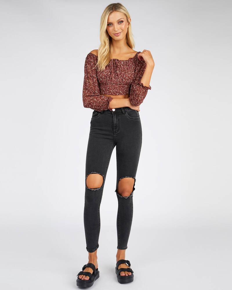 Ava And Ever Revival Top for Womens