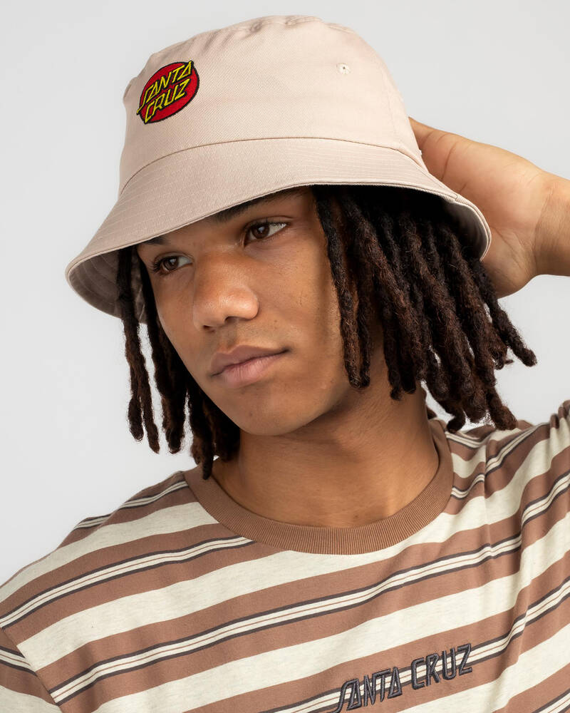 Santa Cruz Classic Dot Patch Bucket Hat for Mens