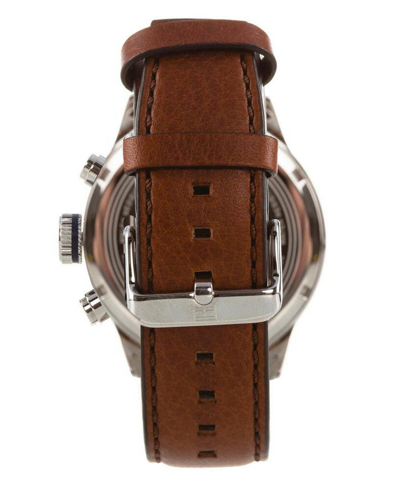 Tommy Hilfiger Trent Leather Watch for Mens