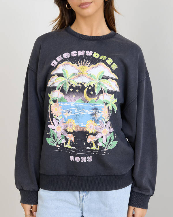 Roxy Into The Night II Crewneck Sweatshirt for Womens