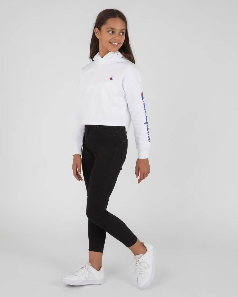 Champion Girls' Sporty Boxy Hoodie for Womens