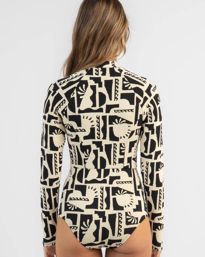 Rip Curl New Wave Long Sleeve UV Surfsuit for Womens