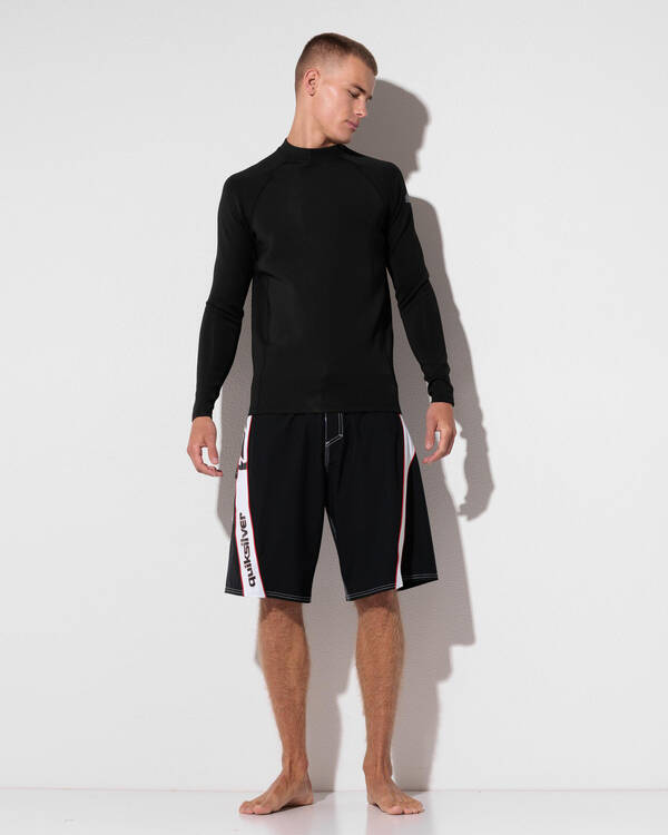 Quiksilver Everyday Heat Long Sleeve Rash Vest for Mens