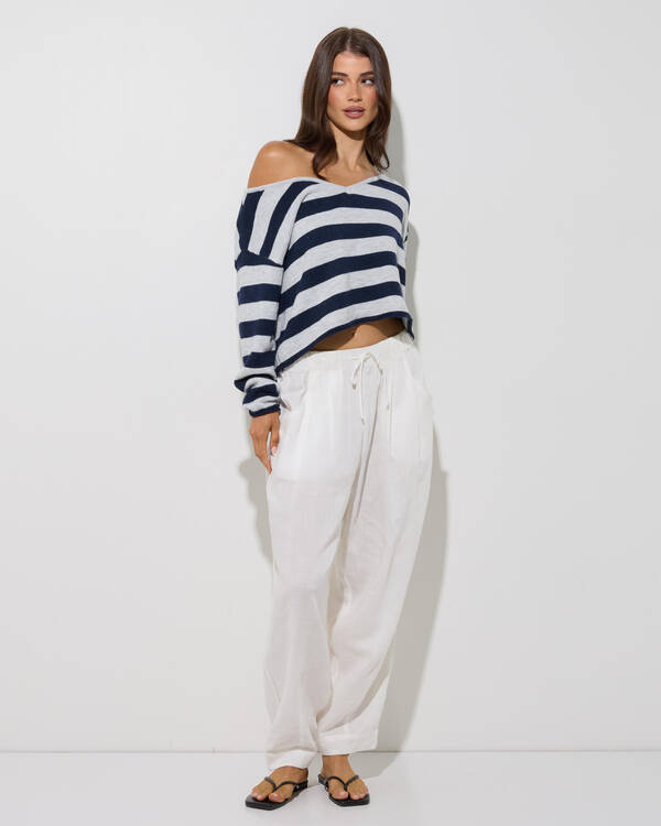 Mooloola Daphne V Neck Knit for Womens