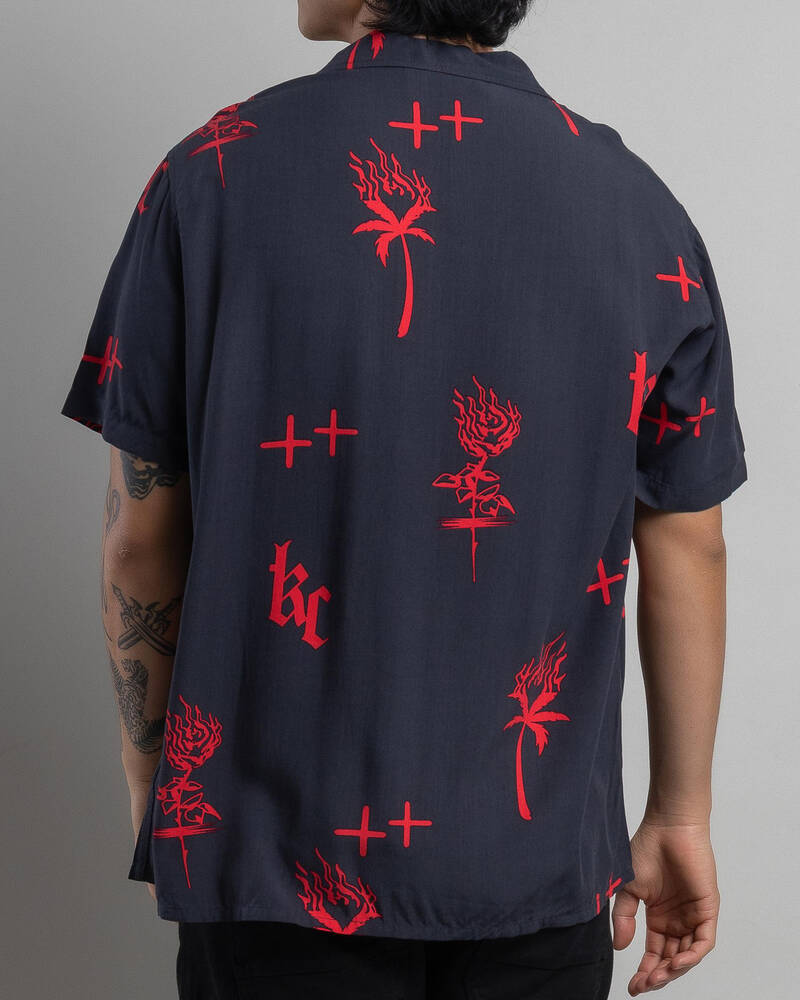 Kiss Chacey Salton Relaxed Resort Short Sleeve Shirt for Mens