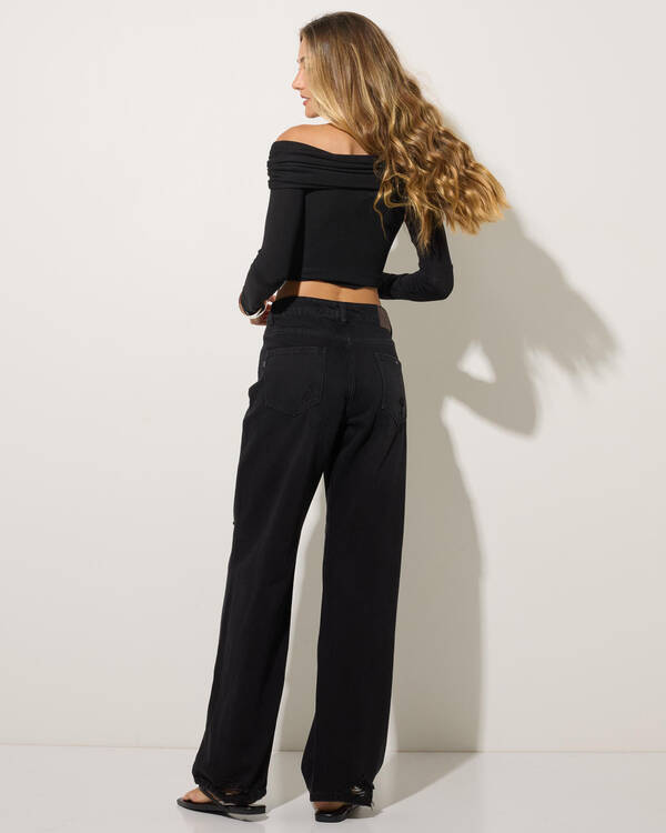 DESU Rhode Straight Leg Jeans for Womens