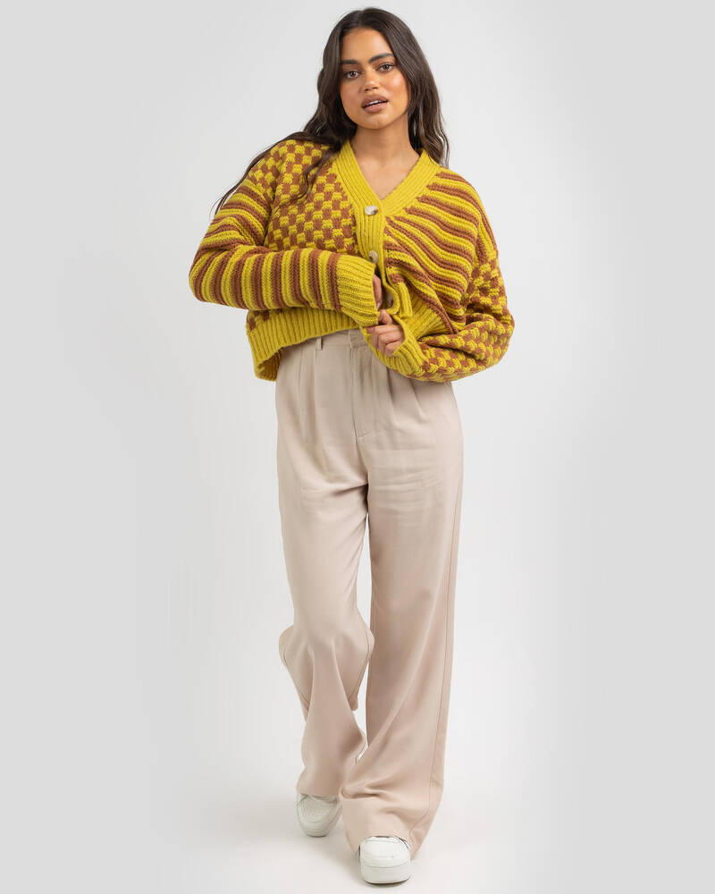 Oscar St Crossed Wires Knit Cardigan for Womens