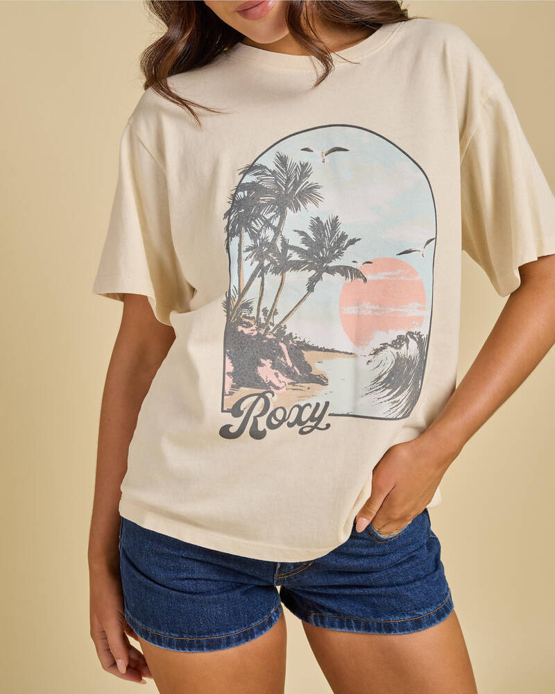 Roxy Sunny Oversized T-Shirt for Womens