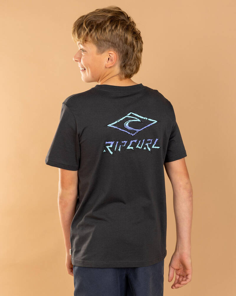 Rip Curl Boys' Tropic Daze Logo T-Shirt for Mens