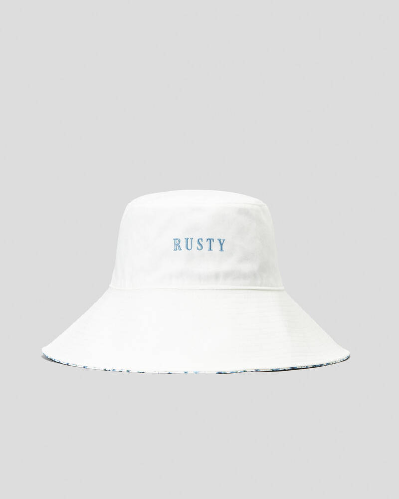 Rusty Lumi Reversible Bucket Hat for Womens