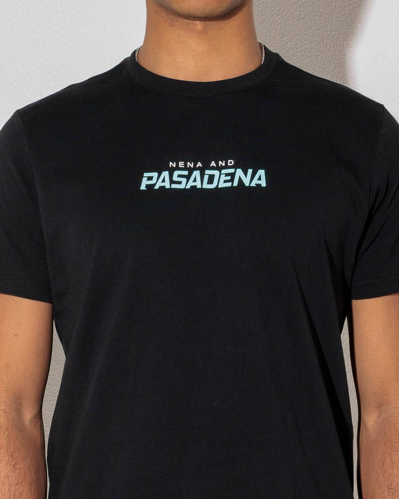 Nena & Pasadena System Dual Curved T-Shirt for Mens