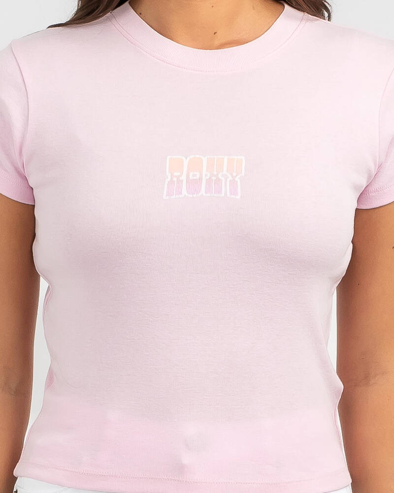 Roxy Summertime Glow Baby Tee for Womens