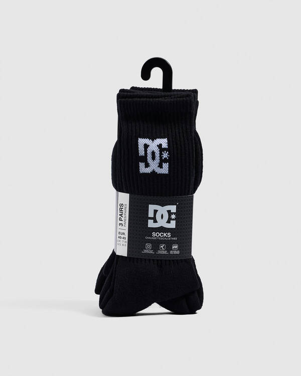 DC Shoes SPP Crew Socks 3 Pack for Mens