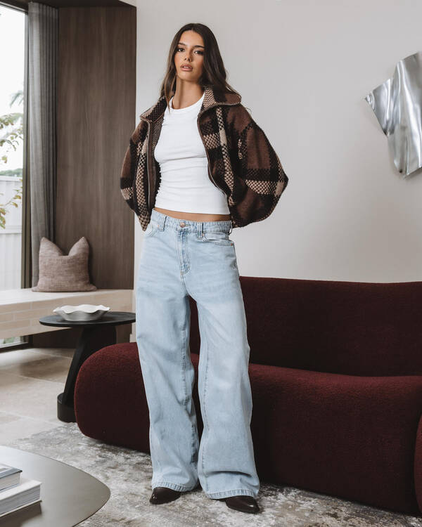DESU Andre Low Waist Baggy Jeans for Womens