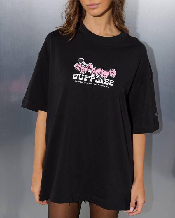 Worship Supplies Tainted Love Oversized Fit T-Shirt for Womens