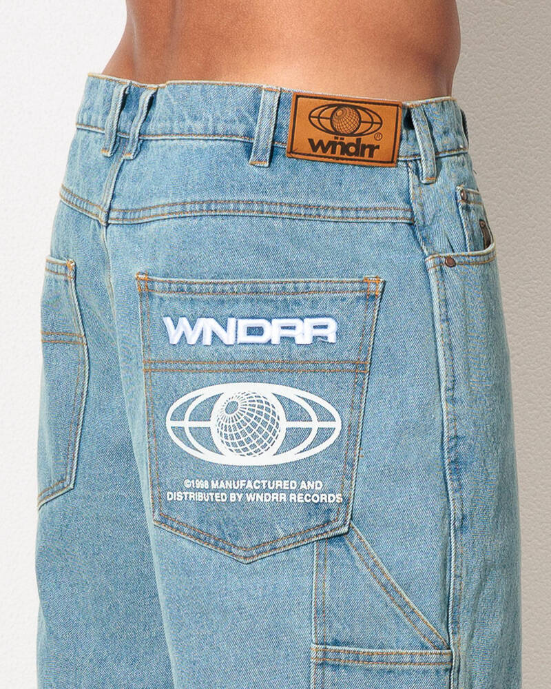 Wndrr Booster Denim Shorts for Mens