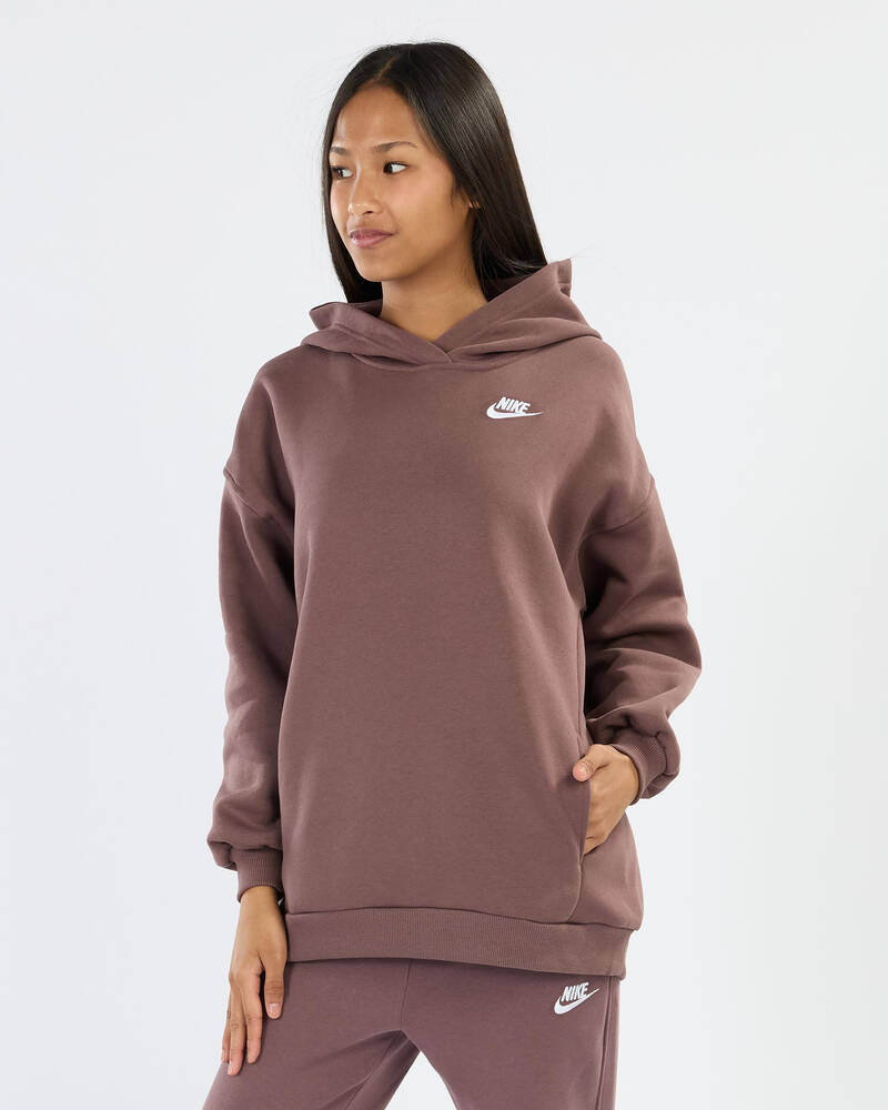 Nike Girls' Oversized Pullover Hoodie for Womens