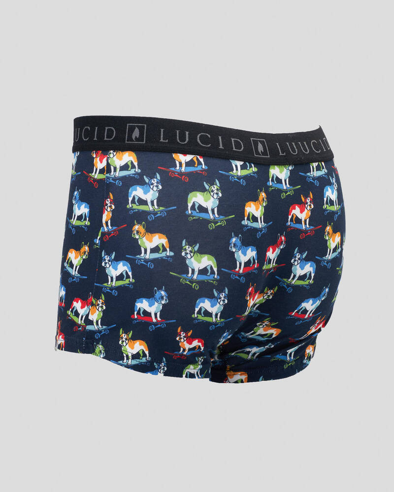 Lucid Skate Dog Fitted Boxers for Mens
