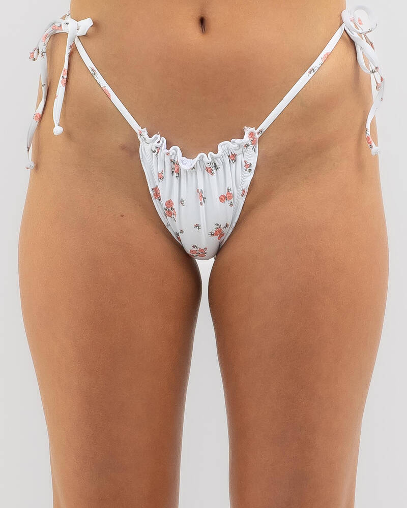 Kaiami Birdie Tie Side Bikini Bottom for Womens
