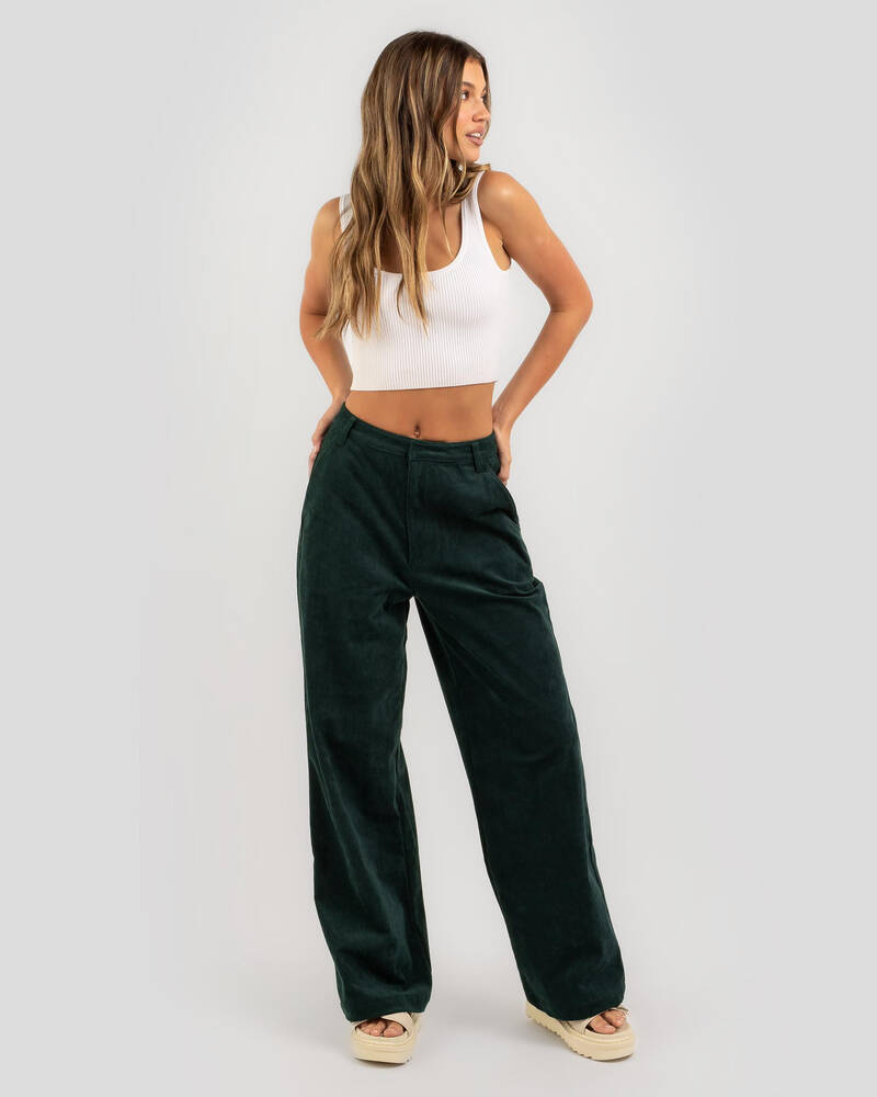 Rusty Gables Cord Pants for Womens